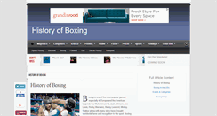 Desktop Screenshot of historyofboxing.info